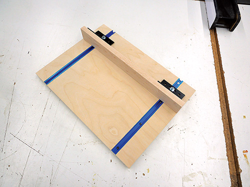 Simple drill press table