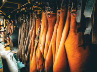 Aprons made by Calavera Tool Works