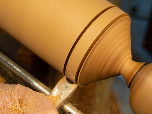 Cutting in goblet base