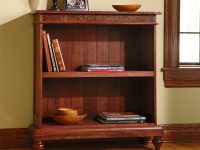 Traditional two shelf bookcase