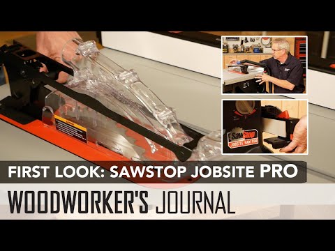 First Look: SawStop Jobsite PRO Table Saw