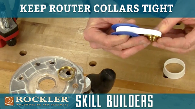 How to Keep a Router Guide Collar Tight