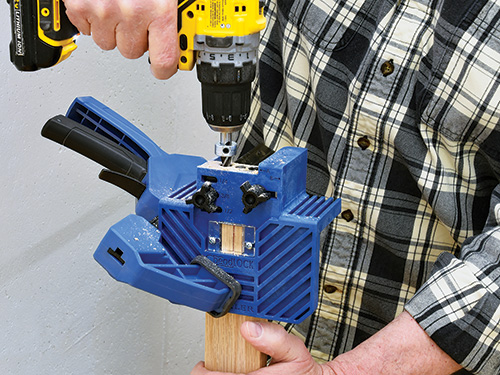 Cutting second half of rail mortise with Beacklock jig