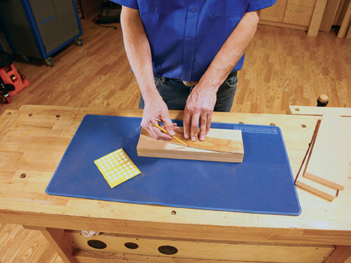 Marking out rail cut locations