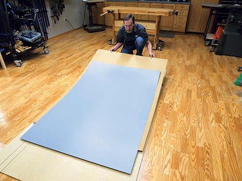 Removing cardboard seperator